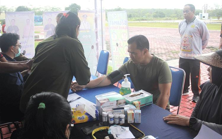Dinkes Gelar Skrining dan Edukasi Kesehatan untuk ASN Pemkab Pulpis