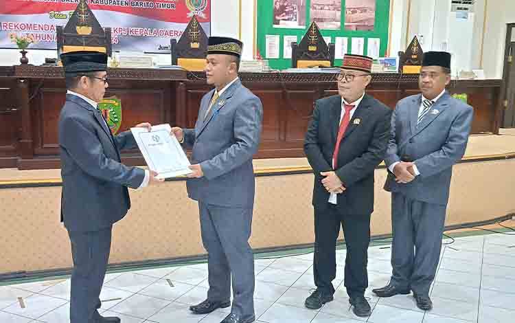 DPRD Barito Timur Desak Perbaikan Kinerja Pemkab Lewat Evaluasi LKPJ 2024