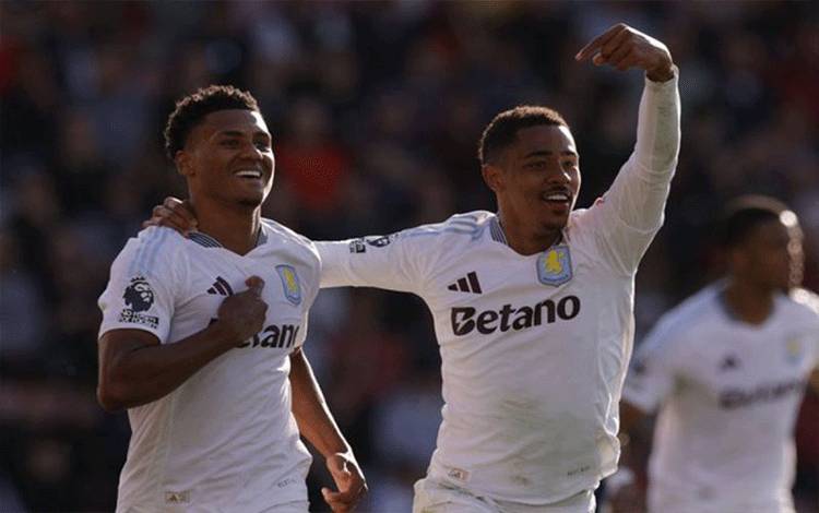 Taklukkan Bournemouth, Aston Villa Jaga Asa Lolos ke Liga Champions