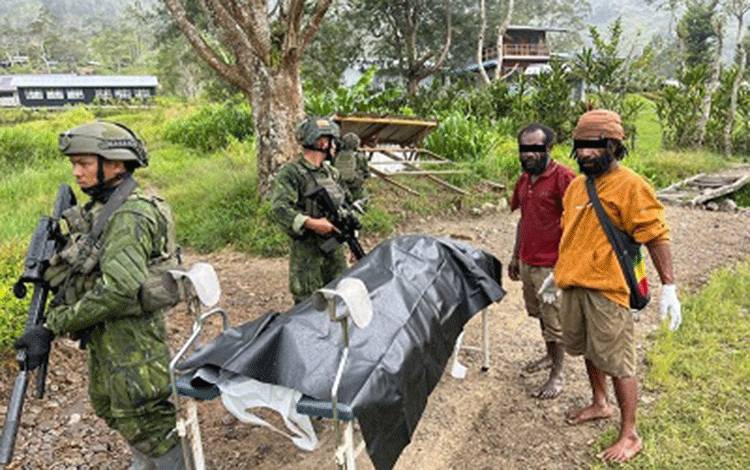 Satgas TNI Lumpuhkan Tokoh OPM Bumi Walo di Papua Tengah