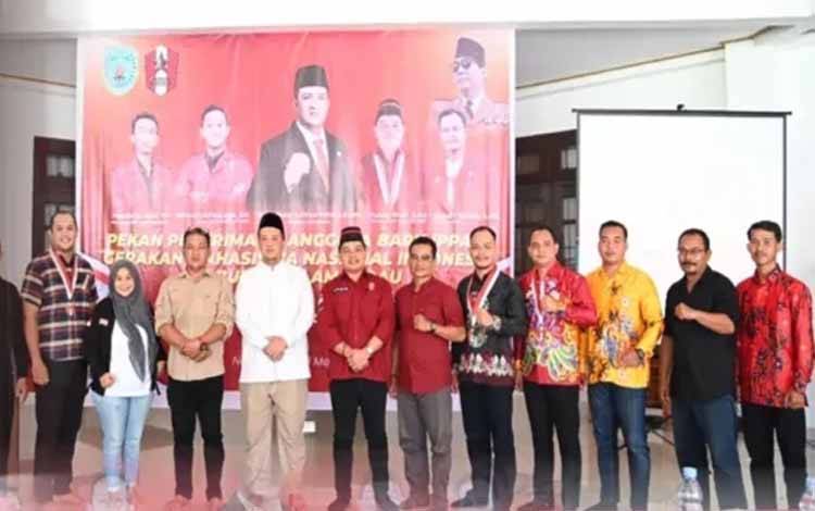Bupati Hadiri Acara Pekan Penerimaan Anggota Baru GMNI Lamandau