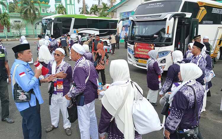 JCH Kapuas Tergabung Kloter 5 akan Diberangkatkan Sore Ini dari Embarkasi Banjarmasin