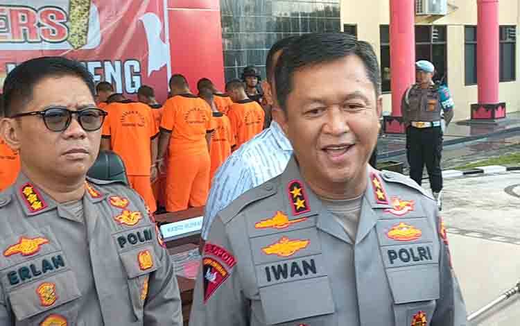 Polda Kalteng Ungkap Sejumlah Kasus Premanisme, Amankan 10 Pelaku