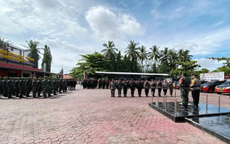Menjelang Putusan MK, TNI dan Polri di Barito Utara Gelar Patroli Gabungan Skala Besar