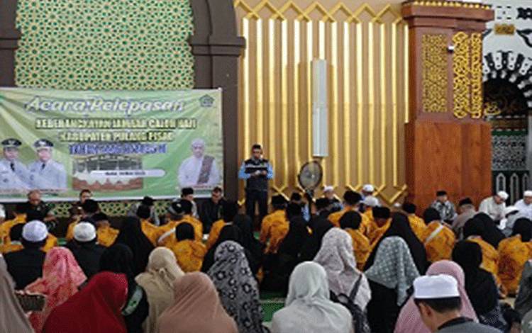 Kemenag Aperesiasi Pemkab Pulpis, Himbau Jemaah Calon Haji Perhatikan ini Selama Ibadah Haji