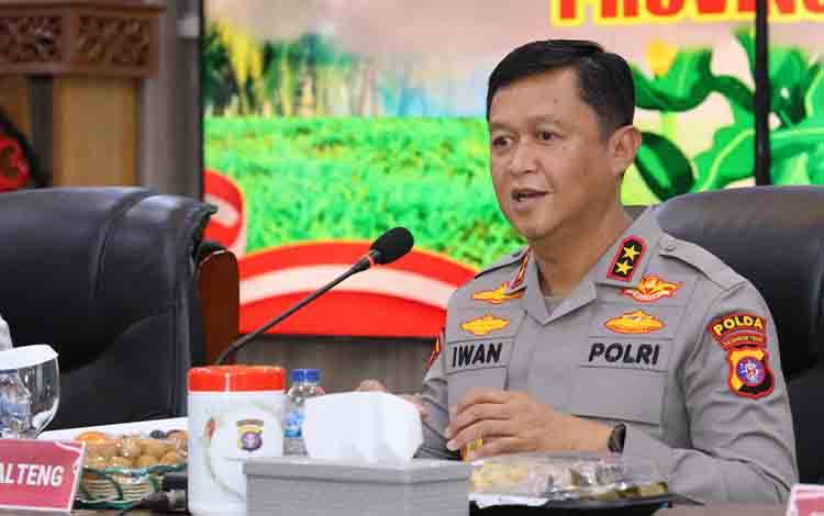 Polda Kalteng Siap Dukung Program Ketahanan Pangan Nasional