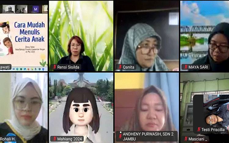 Balai Bahasa Kalteng Resmi Menutup Lokakarya Penulisan Cerita Anak Dwibahasa 2025