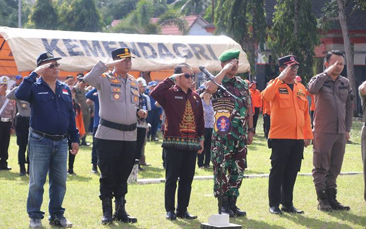 Barito Timur Siaga Hadapi Karhutla dan Banjir 2025