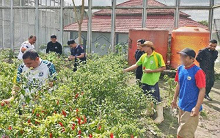 Rutan Tamiang Layang Wujudkan Pembinaan Produktif dan Ketahanan Pangan