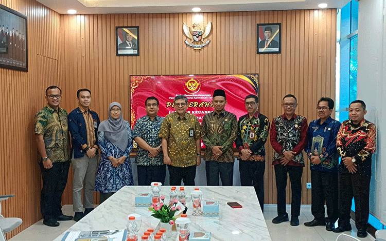 Pemkab Katingan Serahkan Laporan Keuangan ke BPK, ini Harapan Wakil Bupati