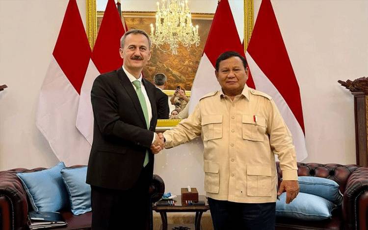 Presiden Industri Pertahanan Turki temui Prabowo Perkuat Kemitraan