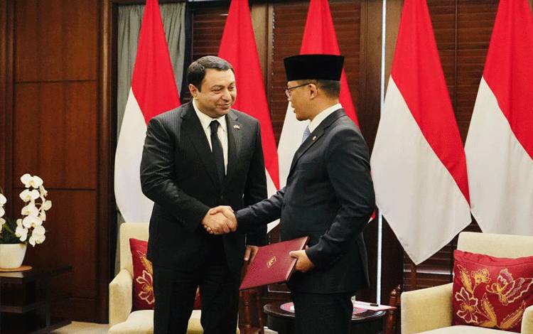 Menlu: Kerja Sama dengan Azerbaijan Bisa Kuatkan Ketahanan