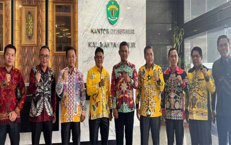 Wakil Bupati Katingan Audensi dengan Gubernur Kaltim, Begini Tanggapannya