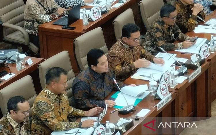 Erick Thohir Optimistis BUMN Masih Baik di Tengah Perang Dagang Global
