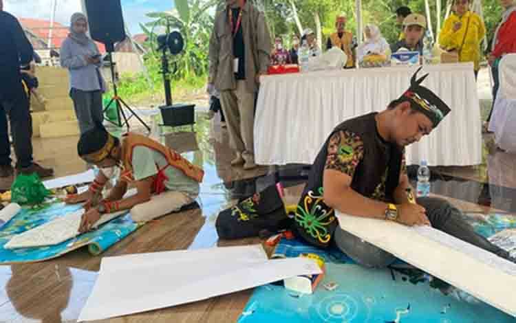 FBIM 2025 Hadirkan Cabang Baru, Lomba Lukis Ornamen Talawang Disambut Antusias