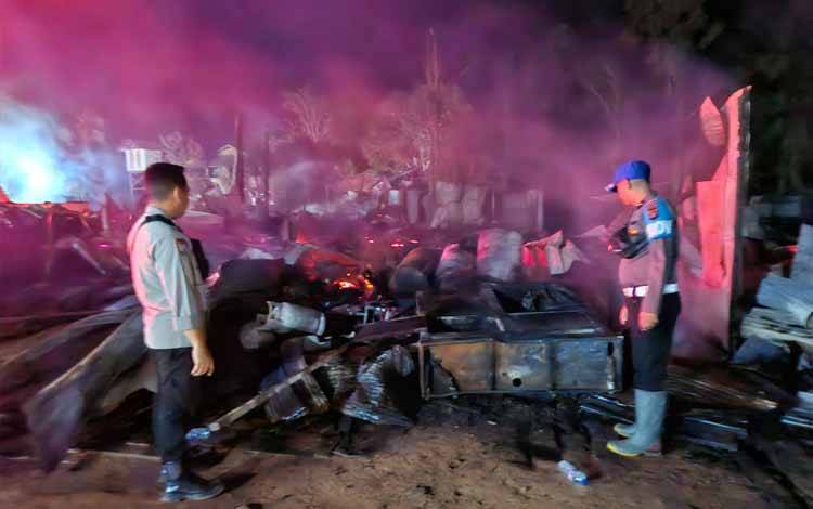 Begini Kronologi Musibah Kebakaran di Tumbang Manggu Katingan