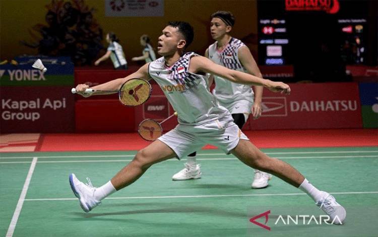 Fajar/Rian Melangkah Mulus ke Babak 16 Besar Singapura Open