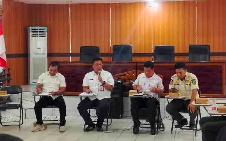 Penertiban Pasar Kramat Sampit Tertunda, Tunggu Surat Perintah Bupati