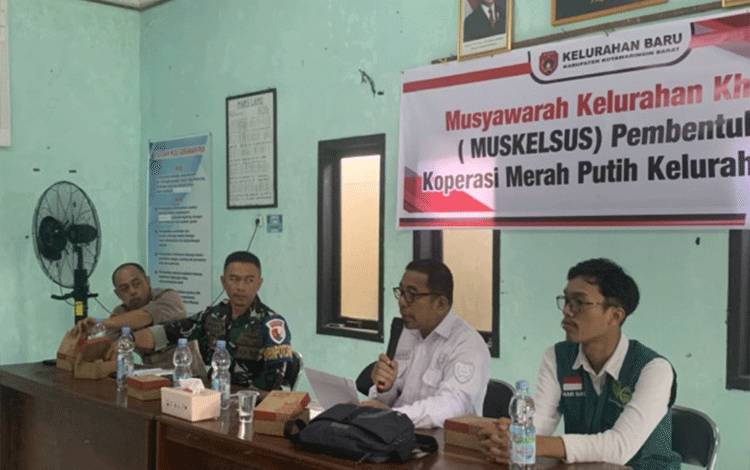 Wujudkan Ekonomi Mandiri, Kelurahan Baru Resmi Bentuk Koperasi Merah Putih