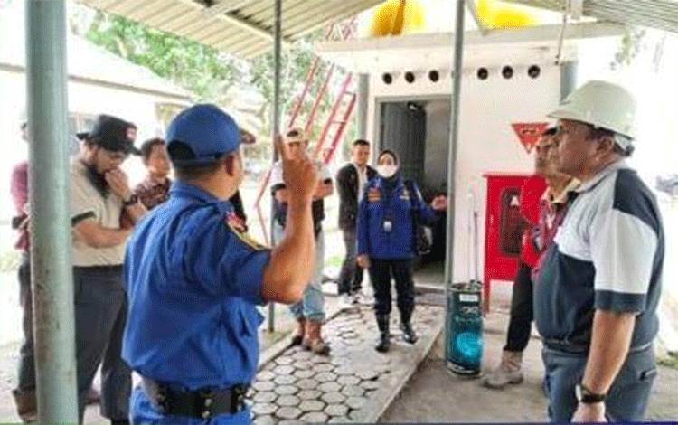 Damkar Seruyan Lakukan Penilaian Sarana Keselamatan Kebakaran di Perusahaan Sawit
