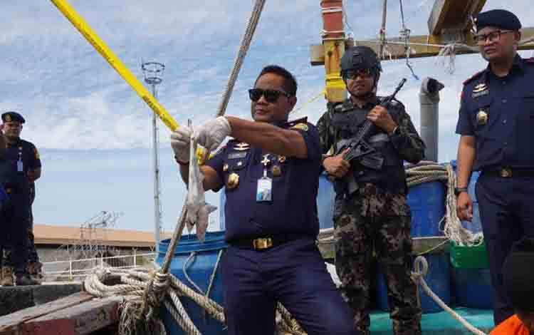 KKP Tangkap Dua Kapal Malaysia Diduga Pencuri Ikan di Selat Malaka