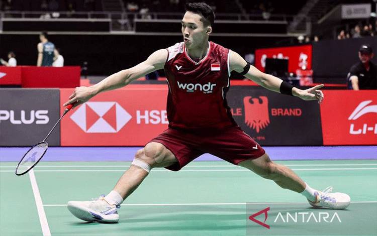 Debut Profesional Jonatan Christie Terhenti di 16 Besar Singapore Open