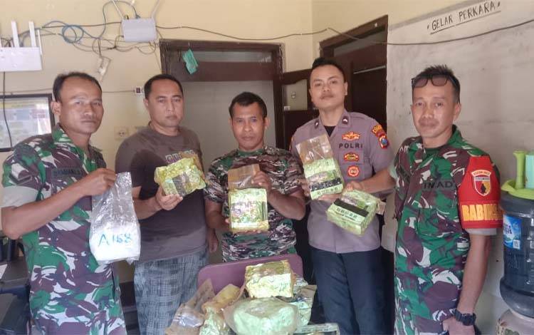 Koramil Masalembu Amankan Sabu 35 Kg