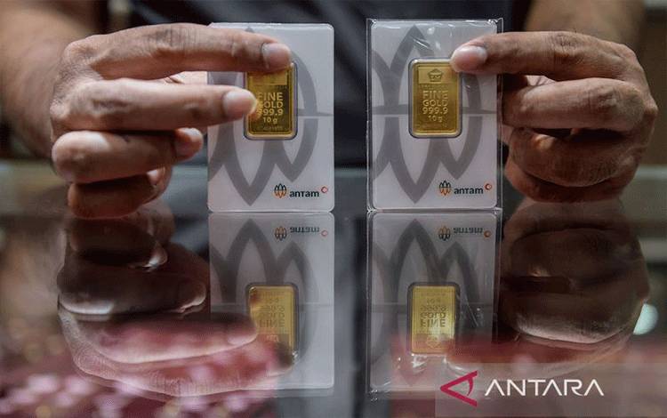 Harga Emas di Pegadaian Hari ini Kompak Turun hingga Rp13.000/gram