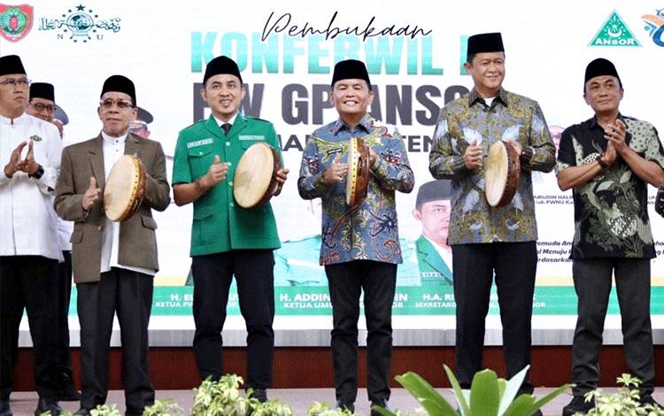 Gubernur Kalteng Harap GP Ansor Bersinergi dalam Pembangunan Daerah