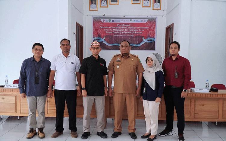 OJK Kalteng dan Pemkab Sukamara Inisiasi Desa Ekosistem Keuangan Inklusif