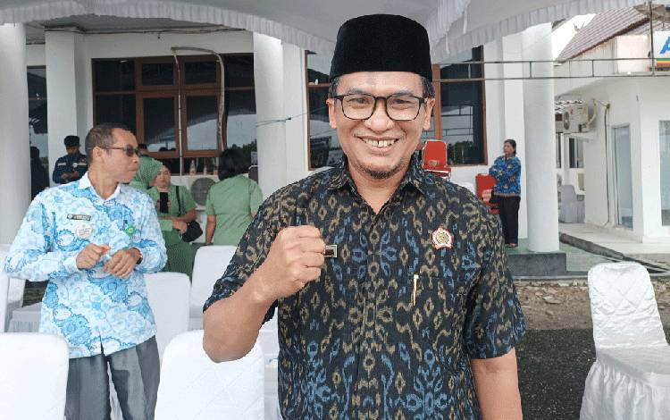 Kepala Kantor Pertanahan Gunung Mas Ikuti Upacara Peringatan Hari Lahir Pancasila