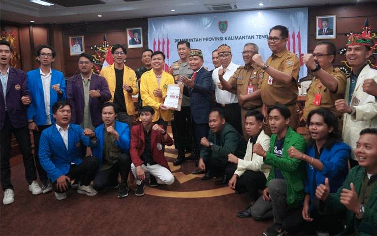 Mahasiswa Keluhkan Blank Spot dan Infrastruktur, Gubernur Kalteng Tawarkan Solusi