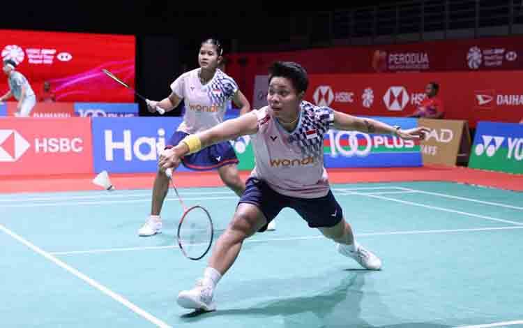 Apriyani/Febi Kalahkan Wakil Taiwan pada 32 Besar Indonesia Open 2025