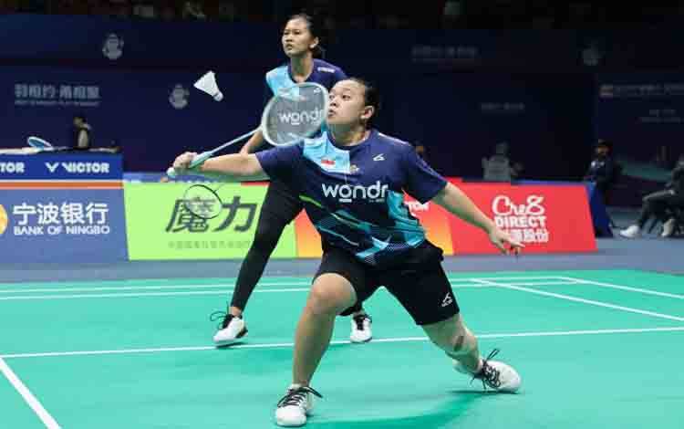 Siti/Agnia Susul Apriyani/Febi ke 16 Besar Indonesia Open 2025