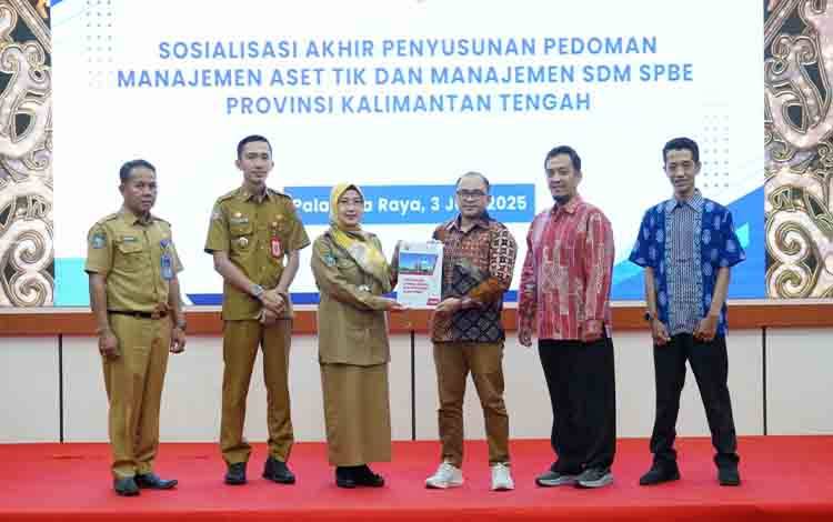 Diskominfosantik Kalteng Sosialisasikan Manajemen Aset TIK dan SDM SPBE
