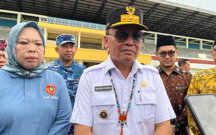 Persiapan Porprov Kalteng 2026, Gubernur Kalteng Tinjau Gedung Sport Center Pangeran Ratu Alamsyah Pangkalan Bun