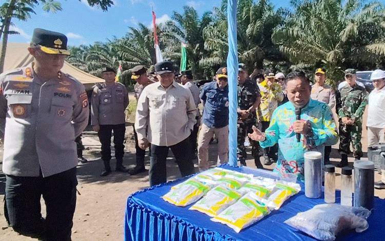 Kapolda Kalteng Tegaskan Komitmen Ketahanan Pangan