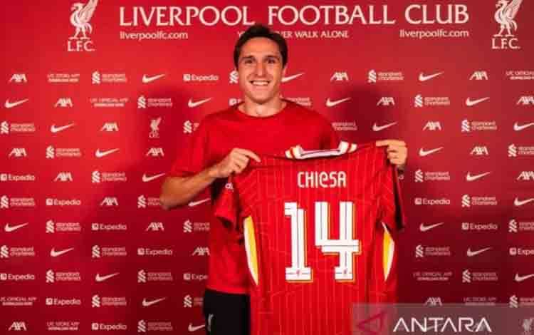Chiesa Tegaskan Ia Bahagia di Liverpool Meski Jarang Dimainkan