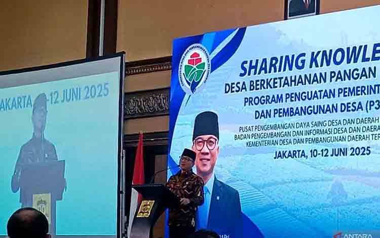 Mendes Yandri Harap Desa Berketahanan Pangan Bantu Sukseskan MBG
