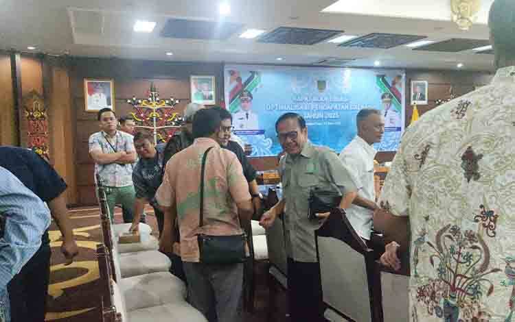 Pemprov Kalteng Rapat Koordinasi Optimalisasi Pendapatan Daerah