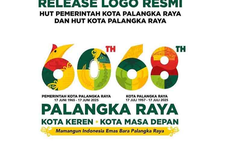 Pemko Palangka Raya Release Logo HUT Pemko dan HUT Palangka Raya