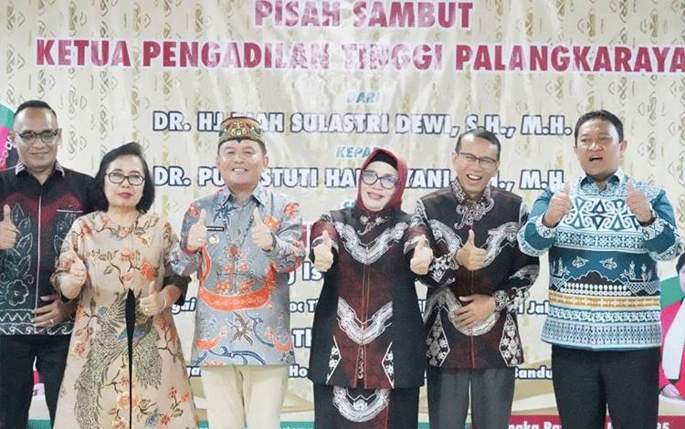 Pujiastuti Handayani Resmi Pimpin Pengadilan Tinggi Palangka Raya