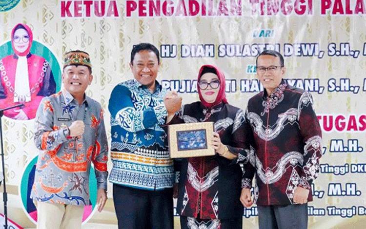 Gubernur Apresiasi Kepemimpinan Diah Sulastri Dewi di Pengadilan Tinggi Palangka Raya