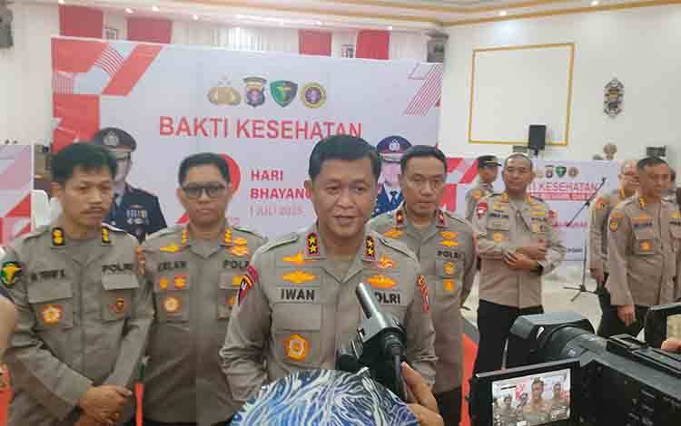 Kapolda Kalteng Tegaskan Larangan Pembakaran Hutan dan Lahan, Ancam Sanksi Berat
