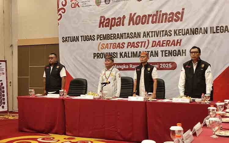 OJK Perkuat Satgas PASTI Daerah Melalui Rapat Koordinasi di Palangka Raya