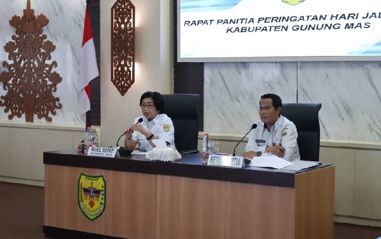 Wakil Bupati: Pentingnya Koordinasi Sukeskan Peringatan HUT ke-23 Gunung Mas