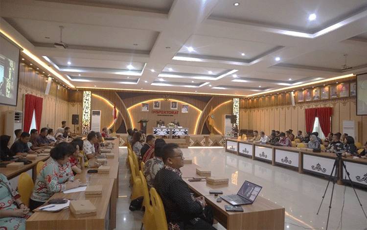 Inspektorat Provinsi Kalteng Ingatkan Fungsi Pengawasan Gubernur Kalteng