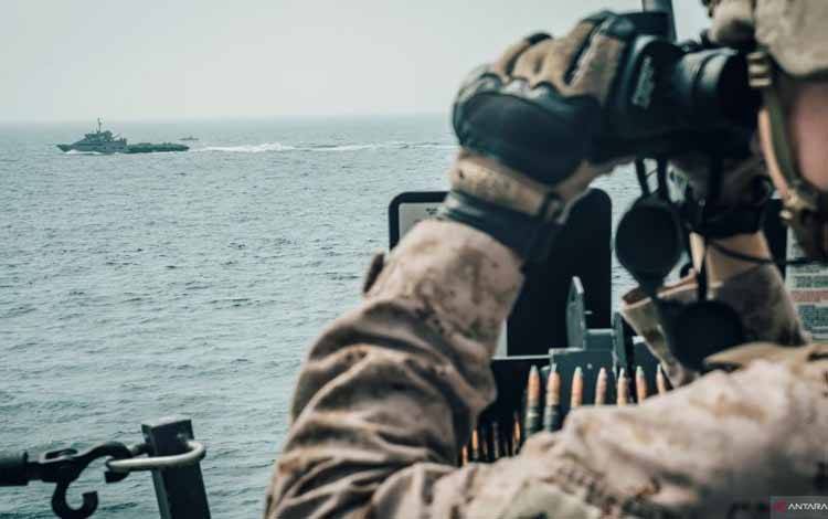 AS Akan Kawal Kapal di Selat Hormuz, Iran: Kami Tunggu