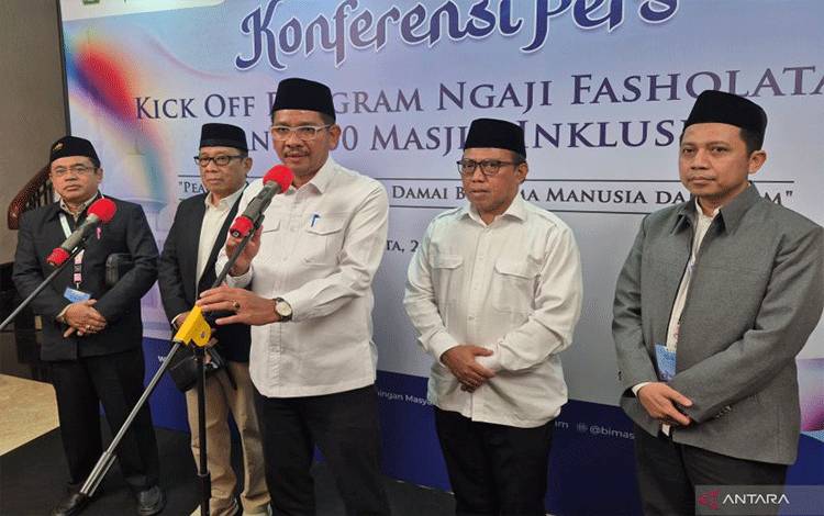 Kemenag RI Siapkan Rp15 Juta per Masjid Wujudkan 1.000 Masjid Inklusif