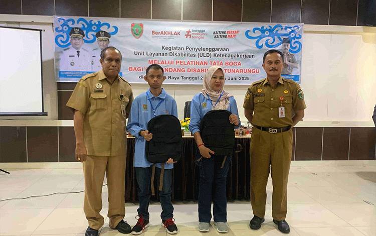 Pemerintah Kalteng Tegaskan Komitmen Beri Kesempatan Kerja Bagi Disabilitas